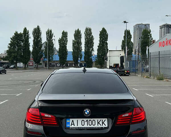 Черный БМВ 5 Серия, объемом двигателя 2 л и пробегом 187 тыс. км за 16000 $, фото 4 на Automoto.ua