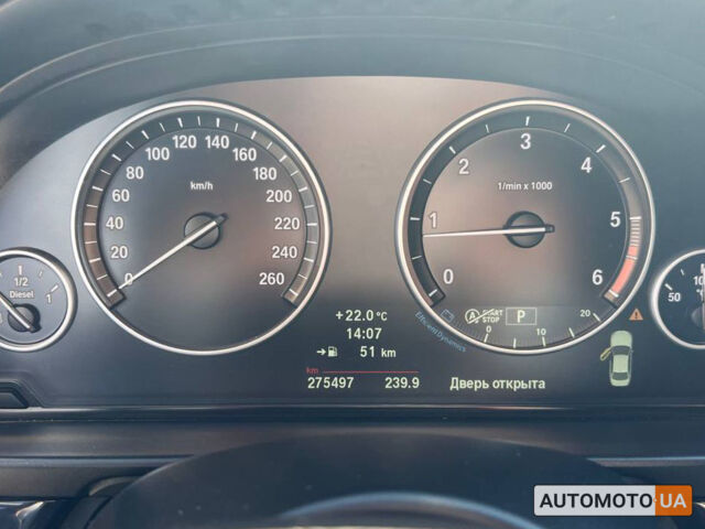 Черный БМВ 5 Серия, объемом двигателя 2 л и пробегом 275 тыс. км за 17390 $, фото 11 на Automoto.ua