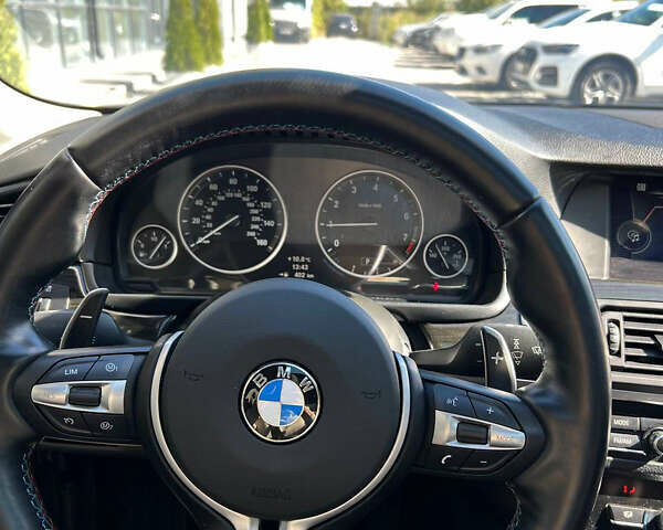 Чорний БМВ 5 Серія, об'ємом двигуна 2 л та пробігом 215 тис. км за 13500 $, фото 11 на Automoto.ua