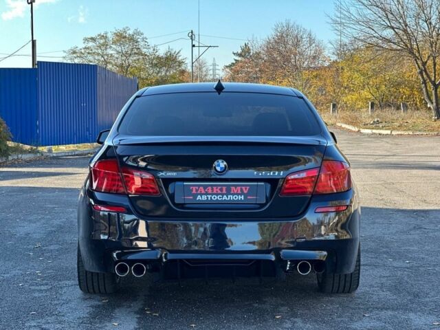 Черный БМВ 5 Серия, объемом двигателя 4.4 л и пробегом 115 тыс. км за 17999 $, фото 4 на Automoto.ua