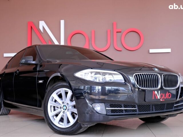 Черный БМВ 5 Серия, объемом двигателя 2 л и пробегом 187 тыс. км за 11900 $, фото 2 на Automoto.ua