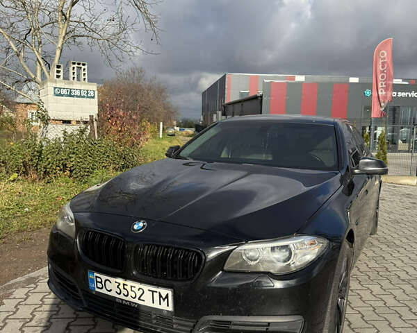 Черный БМВ 5 Серия, объемом двигателя 2 л и пробегом 253 тыс. км за 14000 $, фото 3 на Automoto.ua