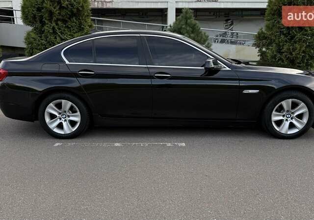 Черный БМВ 5 Серия, объемом двигателя 2 л и пробегом 170 тыс. км за 12650 $, фото 6 на Automoto.ua