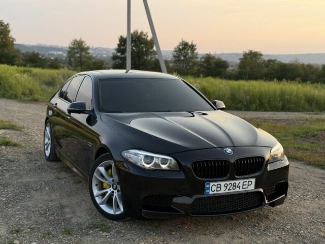 Черный БМВ 5 Серия, объемом двигателя 3 л и пробегом 198 тыс. км за 14400 $, фото 3 на Automoto.ua