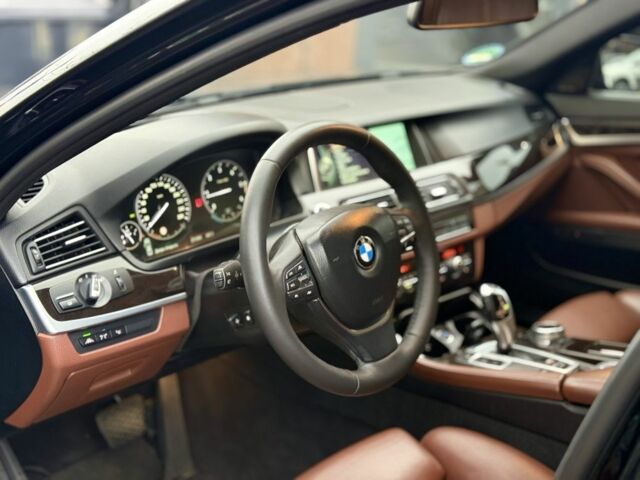 Черный БМВ 5 Серия, объемом двигателя 2 л и пробегом 210 тыс. км за 17000 $, фото 12 на Automoto.ua