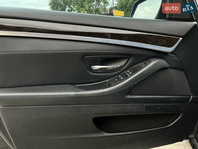 Черный БМВ 5 Серия, объемом двигателя 2 л и пробегом 142 тыс. км за 12650 $, фото 17 на Automoto.ua