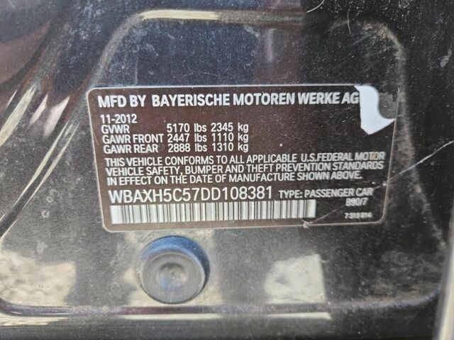 Чорний БМВ 5 Серія, об'ємом двигуна 2 л та пробігом 139 тис. км за 8100 $, фото 11 на Automoto.ua