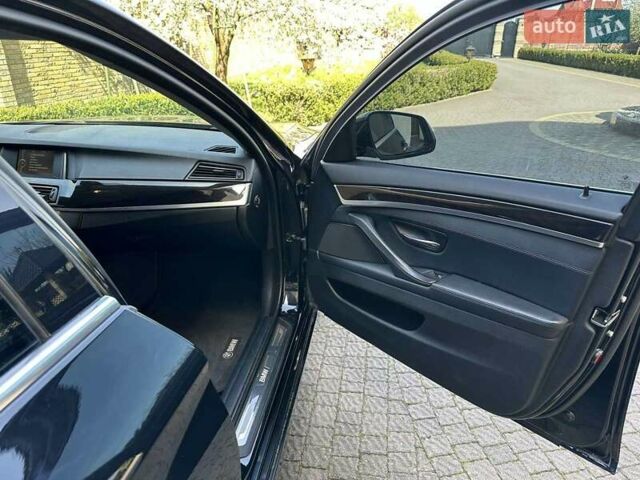 Чорний БМВ 5 Серія, об'ємом двигуна 2 л та пробігом 220 тис. км за 19750 $, фото 13 на Automoto.ua