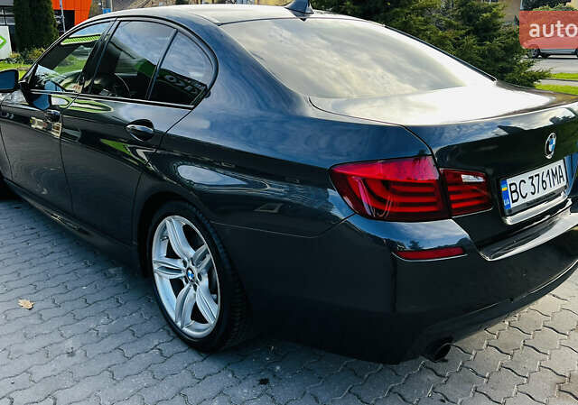 Черный БМВ 5 Серия, объемом двигателя 3 л и пробегом 263 тыс. км за 15900 $, фото 1 на Automoto.ua