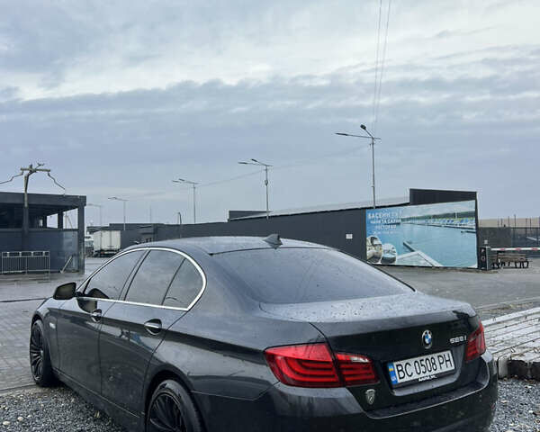 Черный БМВ 5 Серия, объемом двигателя 2 л и пробегом 170 тыс. км за 12800 $, фото 3 на Automoto.ua