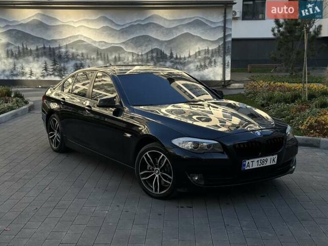 Чорний БМВ 5 Серія, об'ємом двигуна 2 л та пробігом 328 тис. км за 12900 $, фото 1 на Automoto.ua