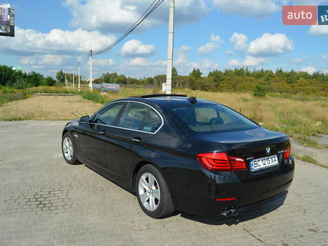 Черный БМВ 5 Серия, объемом двигателя 2 л и пробегом 174 тыс. км за 14700 $, фото 10 на Automoto.ua