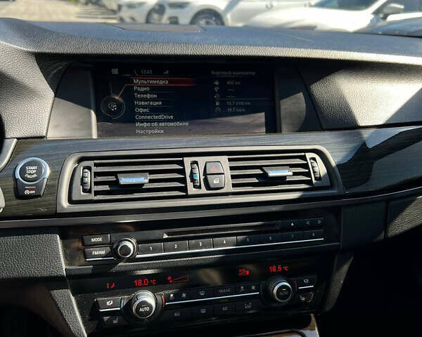 Чорний БМВ 5 Серія, об'ємом двигуна 2 л та пробігом 215 тис. км за 13500 $, фото 8 на Automoto.ua