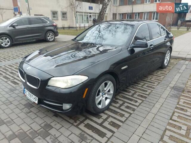Черный БМВ 5 Серия, объемом двигателя 2 л и пробегом 189 тыс. км за 13500 $, фото 1 на Automoto.ua