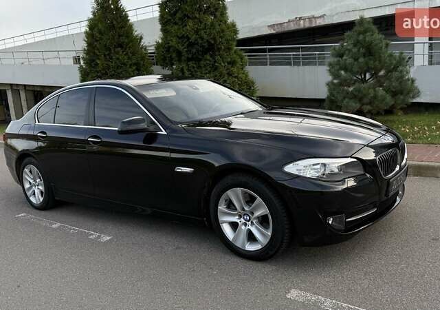 Черный БМВ 5 Серия, объемом двигателя 2 л и пробегом 170 тыс. км за 12650 $, фото 7 на Automoto.ua
