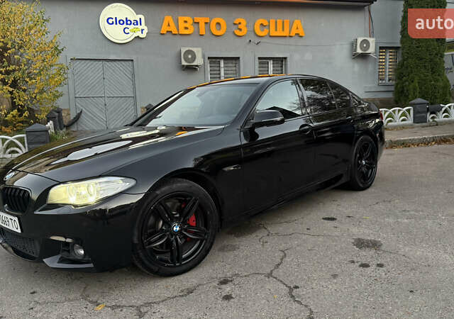 Черный БМВ 5 Серия, объемом двигателя 3 л и пробегом 272 тыс. км за 20500 $, фото 4 на Automoto.ua