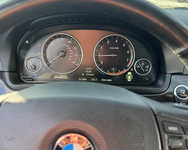 Черный БМВ 5 Серия, объемом двигателя 2 л и пробегом 220 тыс. км за 13499 $, фото 14 на Automoto.ua