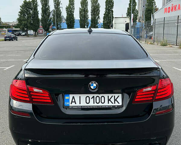 Черный БМВ 5 Серия, объемом двигателя 2 л и пробегом 187 тыс. км за 16000 $, фото 3 на Automoto.ua