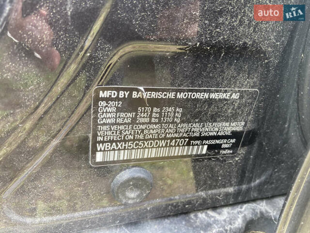 БМВ 5 Серия 2013 в Владимир-Волынский на Automoto.ua Черный БМВ 5 Серия, объемом двигателя 2 л и пробегом 236 тыс. км за 9950 $, фото 36 на Automoto.ua