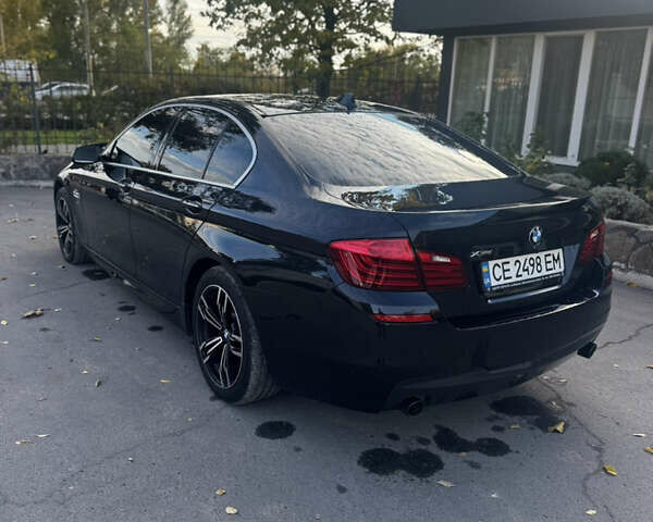 БМВ 5 Серия 2013 в Днепре (Днепропетровске) на Automoto.ua Черный БМВ 5 Серия, объемом двигателя 3 л и пробегом 110 тыс. км за 22500 $, фото 7 на Automoto.ua