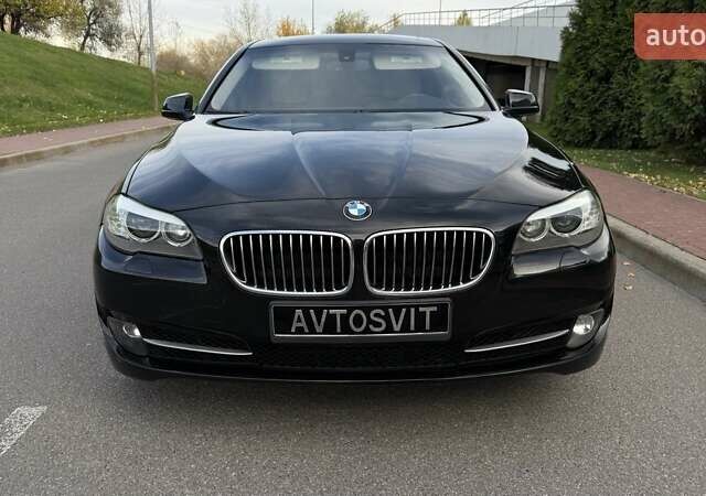 Черный БМВ 5 Серия, объемом двигателя 2 л и пробегом 170 тыс. км за 12650 $, фото 9 на Automoto.ua