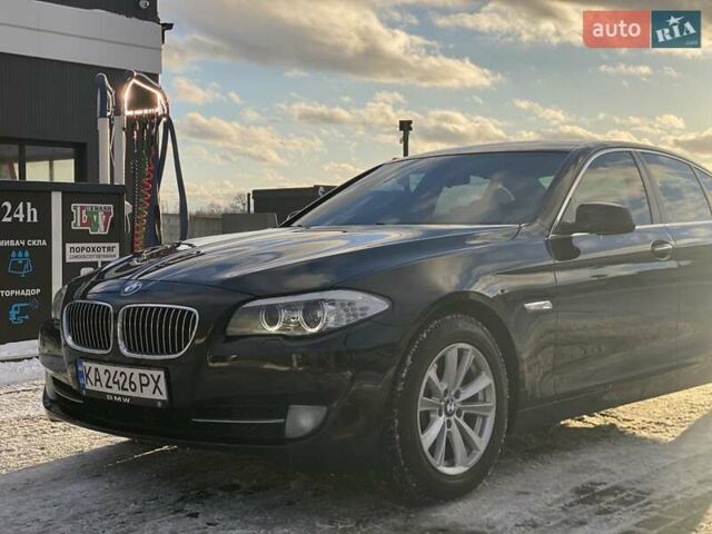 Черный БМВ 5 Серия, объемом двигателя 2 л и пробегом 184 тыс. км за 18900 $, фото 1 на Automoto.ua
