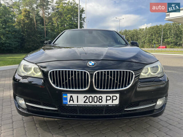 Чорний БМВ 5 Серія, об'ємом двигуна 2 л та пробігом 180 тис. км за 13500 $, фото 6 на Automoto.ua