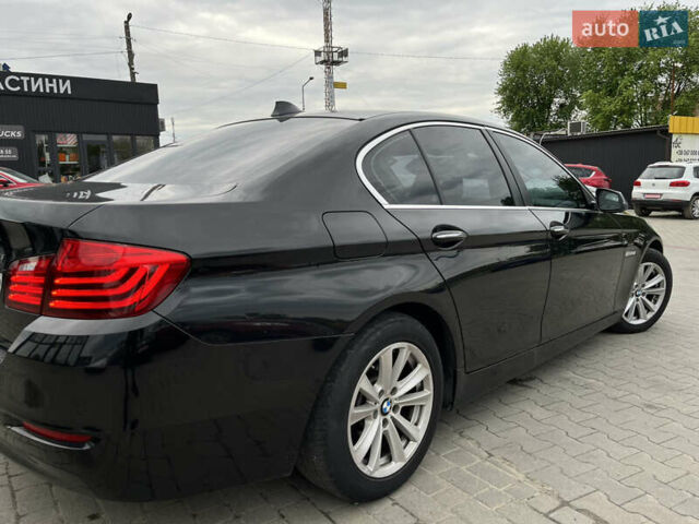 Черный БМВ 5 Серия, объемом двигателя 2 л и пробегом 142 тыс. км за 12650 $, фото 12 на Automoto.ua