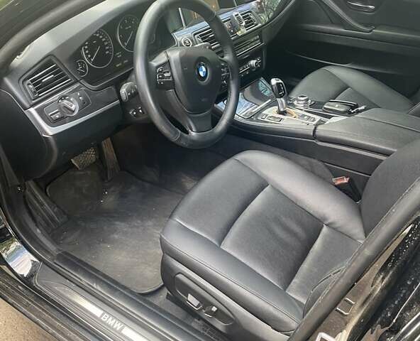 Черный БМВ 5 Серия, объемом двигателя 2 л и пробегом 230 тыс. км за 15500 $, фото 10 на Automoto.ua