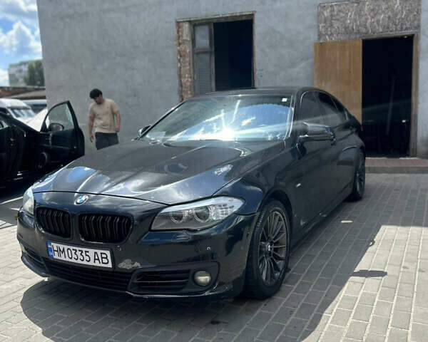 Черный БМВ 5 Серия, объемом двигателя 3 л и пробегом 250 тыс. км за 12900 $, фото 2 на Automoto.ua