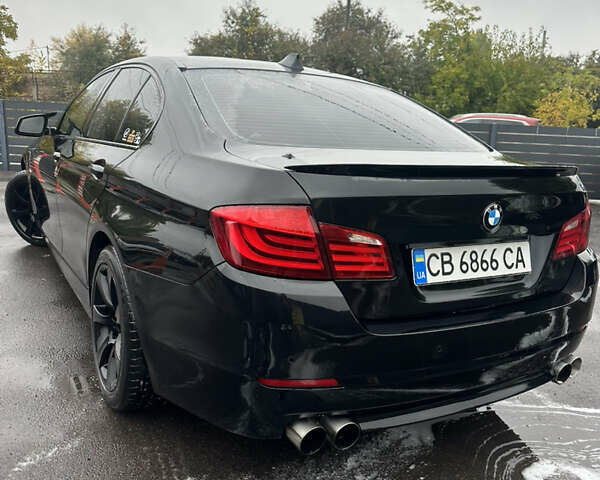 Черный БМВ 5 Серия, объемом двигателя 2 л и пробегом 199 тыс. км за 13999 $, фото 6 на Automoto.ua