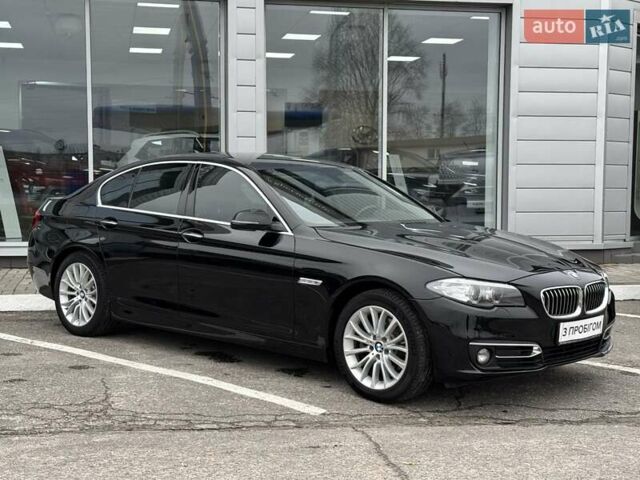 Чорний БМВ 5 Серія, об'ємом двигуна 2 л та пробігом 160 тис. км за 16800 $, фото 4 на Automoto.ua