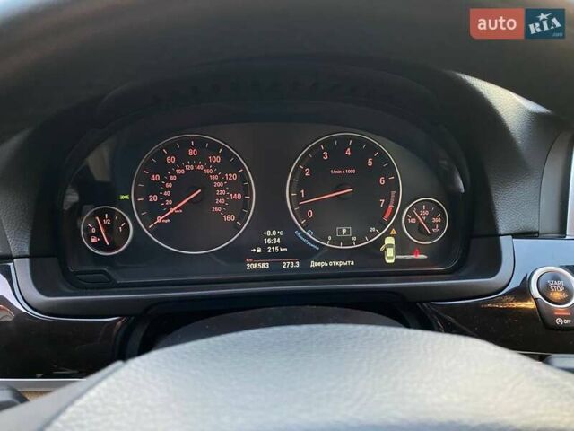 Чорний БМВ 5 Серія, об'ємом двигуна 3 л та пробігом 208 тис. км за 15600 $, фото 14 на Automoto.ua