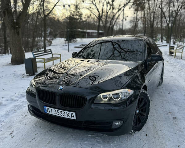 Черный БМВ 5 Серия, объемом двигателя 2 л и пробегом 195 тыс. км за 18800 $, фото 8 на Automoto.ua