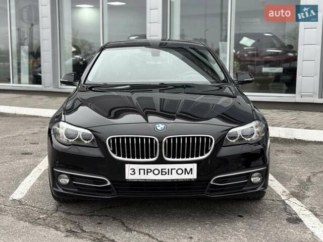 Чорний БМВ 5 Серія, об'ємом двигуна 2 л та пробігом 160 тис. км за 16800 $, фото 2 на Automoto.ua