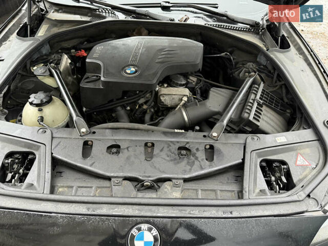 Черный БМВ 5 Серия, объемом двигателя 2 л и пробегом 250 тыс. км за 8500 $, фото 4 на Automoto.ua