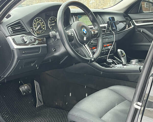 Черный БМВ 5 Серия, объемом двигателя 2 л и пробегом 228 тыс. км за 14500 $, фото 10 на Automoto.ua