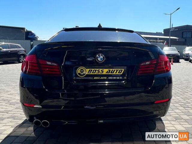 Черный БМВ 5 Серия, объемом двигателя 2 л и пробегом 275 тыс. км за 17390 $, фото 5 на Automoto.ua
