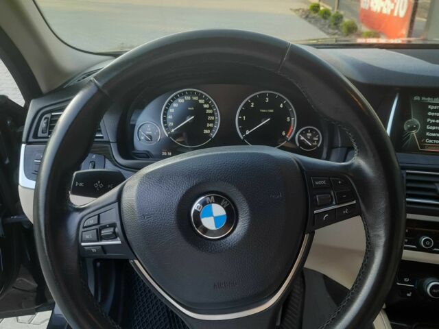 Черный БМВ 5 Серия, объемом двигателя 2 л и пробегом 178 тыс. км за 19500 $, фото 5 на Automoto.ua