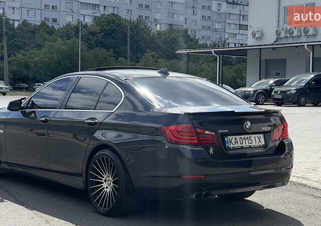 Черный БМВ 5 Серия, объемом двигателя 2 л и пробегом 276 тыс. км за 12800 $, фото 10 на Automoto.ua