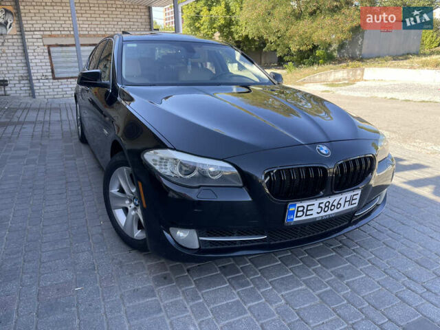 Черный БМВ 5 Серия, объемом двигателя 2 л и пробегом 210 тыс. км за 13400 $, фото 1 на Automoto.ua