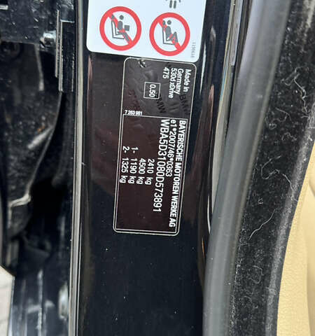 Черный БМВ 5 Серия, объемом двигателя 2.99 л и пробегом 200 тыс. км за 22000 $, фото 15 на Automoto.ua