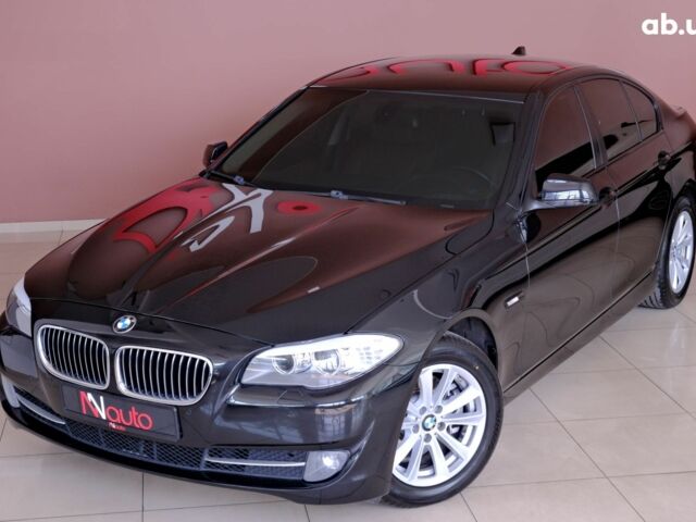 Черный БМВ 5 Серия, объемом двигателя 2 л и пробегом 187 тыс. км за 11900 $, фото 1 на Automoto.ua