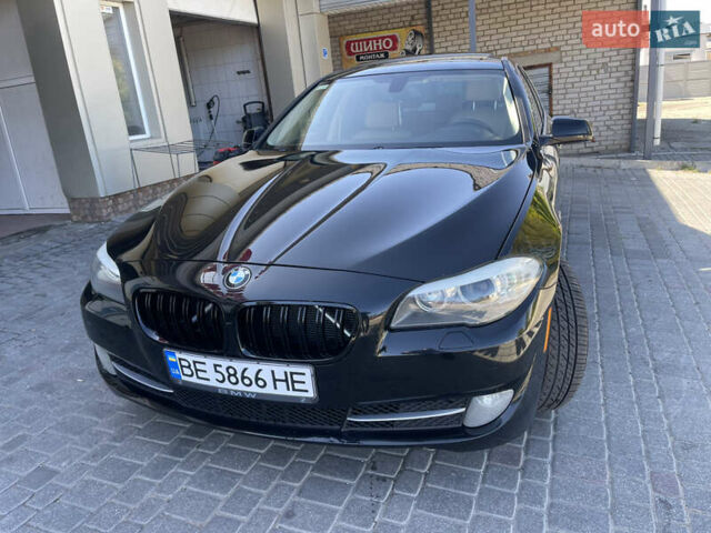 Черный БМВ 5 Серия, объемом двигателя 2 л и пробегом 210 тыс. км за 13400 $, фото 6 на Automoto.ua