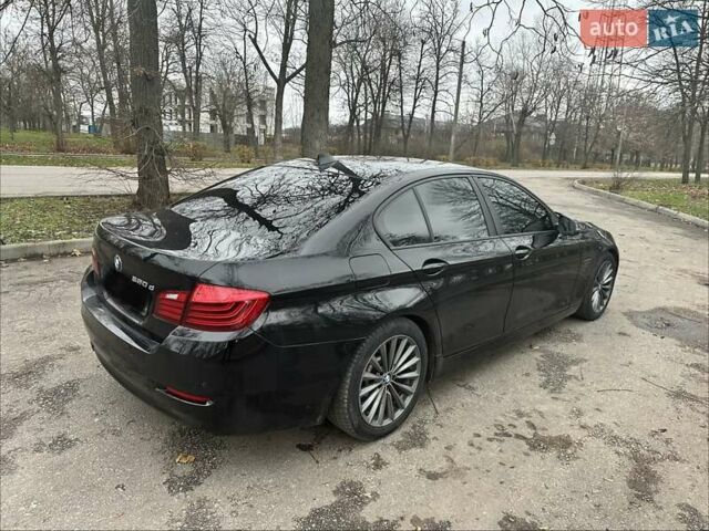 Черный БМВ 5 Серия, объемом двигателя 2 л и пробегом 230 тыс. км за 15500 $, фото 6 на Automoto.ua