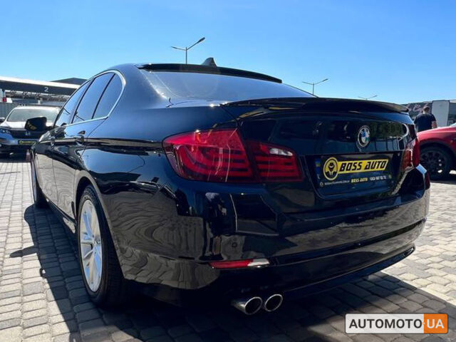 Черный БМВ 5 Серия, объемом двигателя 2 л и пробегом 275 тыс. км за 17390 $, фото 4 на Automoto.ua