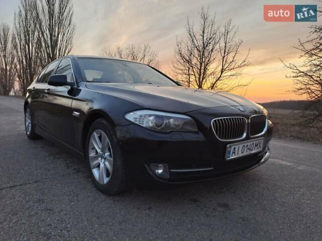 Черный БМВ 5 Серия, объемом двигателя 2 л и пробегом 258 тыс. км за 12500 $, фото 2 на Automoto.ua