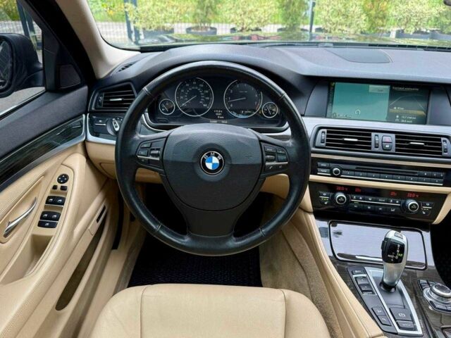 Чорний БМВ 5 Серія, об'ємом двигуна 2 л та пробігом 132 тис. км за 14300 $, фото 9 на Automoto.ua