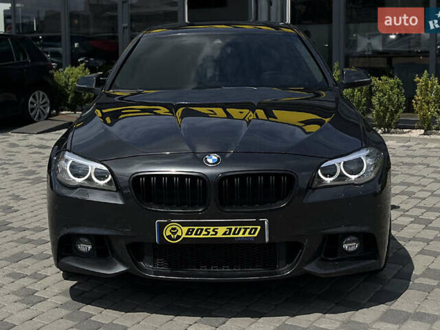 Черный БМВ 5 Серия, объемом двигателя 2 л и пробегом 260 тыс. км за 18500 $, фото 1 на Automoto.ua