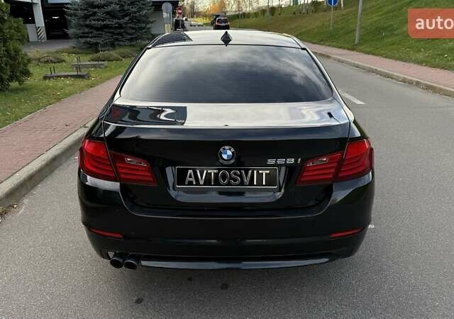 Черный БМВ 5 Серия, объемом двигателя 2 л и пробегом 170 тыс. км за 12650 $, фото 14 на Automoto.ua